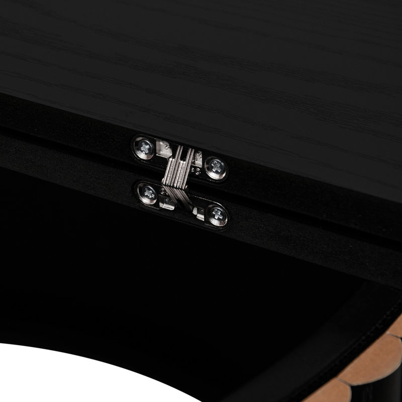 Table basse moderne Modern Living, Noir