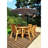 Faulkner 6 Seater Dining Set with Cushions and Parasol-542563118