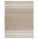 Master Hand Tufted Wool And Cotton With Latex Striped Rug