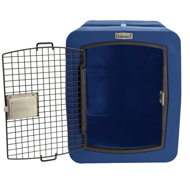 Cage de transport pour animaux, bleu
