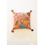 Ensemble de 2 coussins décoratifs carrés en velours Kalaou