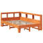 Bookcase Bed Without Mattress Solid Wood Pine-1938820492-1938820481