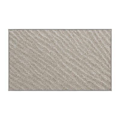 Machine Washable Gray Area Rug GSIX03607