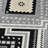 Solene Black Washable Indoor-Outdoor Rug - -1003642453