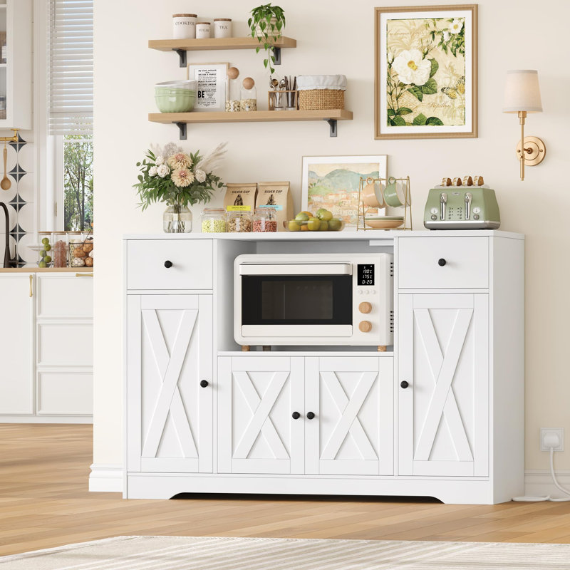 120cm Sideboard, White