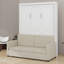Lit escamotable mural Murphy avec coussin