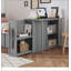 Lit plateforme simple en bois multifonctionnel avec bureau intégré et tablette de rangement pour une utilisation optimale de l'espace-1794105767