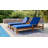 Premium Acacia Wood Adjustable Backrest Outdoor Lounge Chair – Perfect For Gardens, Terraces, And Poolside Relaxation-547079043