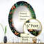 Lakota - Miroir mural moderne ovale-130529072