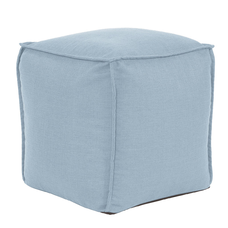 Philip Upholstered Pouf, Breeze