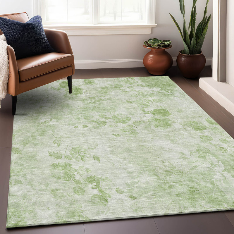 Tapis en aloès Prisco lavable à la machine de qualité supérieure, Rectangle 10 pi x 14 pi