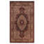 Overdyed Hand-Knotted Wool Modern-Contemporary Brown Area Rug 4' 6" x 7' 6"