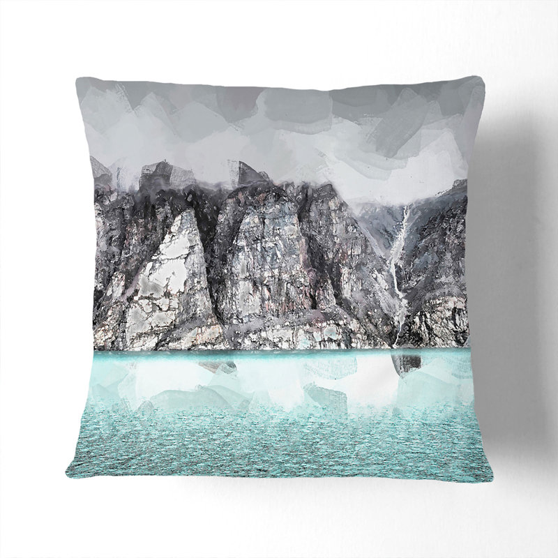 Square Throw Cushion, 55cm H x 55cm W x 20cm D