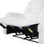 Bergen Faux Leather Reclining Loveseat-26297194