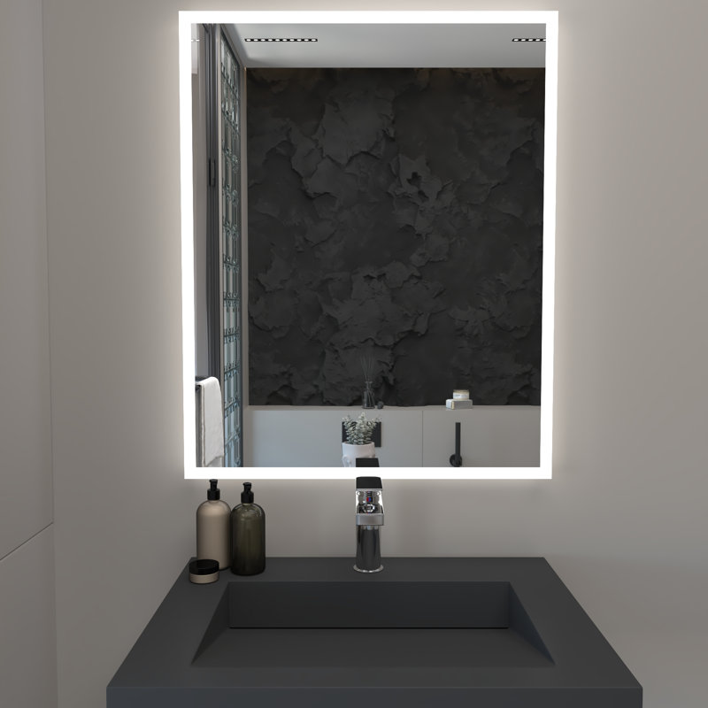 Miroir de salle de bain Lisa, H 30 po x l 24 po