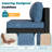 5-Piece Outdoor Patio Set with Cushions-328451611-328451612