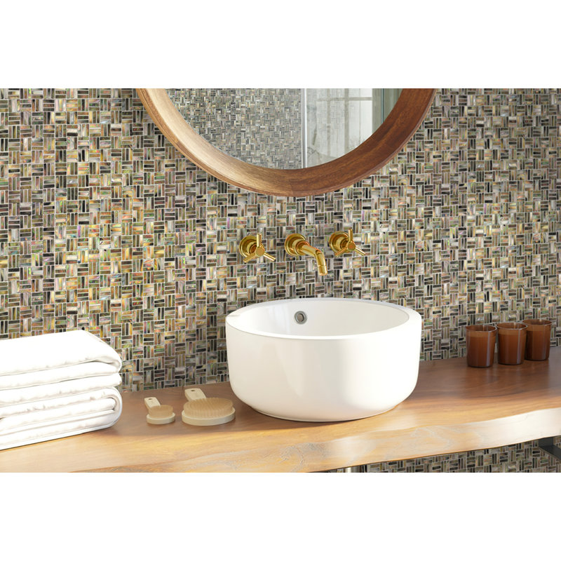 11.5" X 11.5" Seashell Wall Floor Use Tile