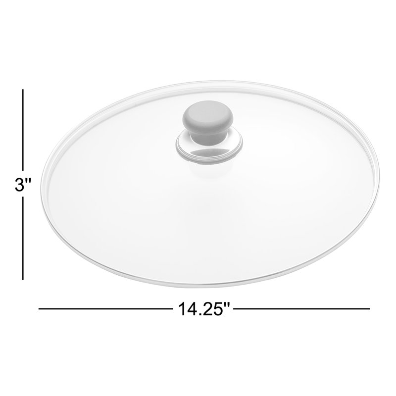 SCANPAN Classic 14.25 in. Glass Lid
