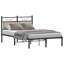 Bed Frame Without Mattress Engineered Wood-215817192-215817199