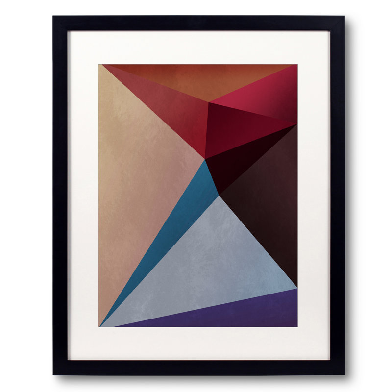 Print by Angel Estevez, 21.25" H x 17.25" W, Black Framed Paper