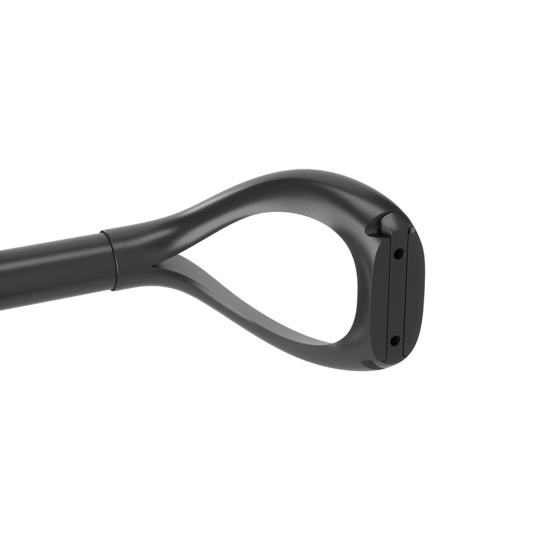 Matte Black Adjustable Loop Curtain Rod 42-120 Inch