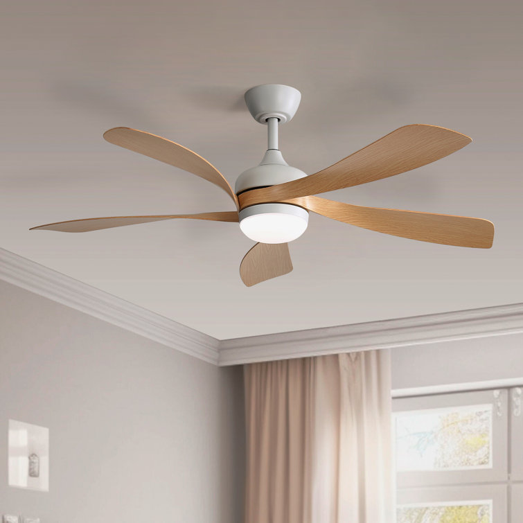 132 cm Modern Ceiling Fan with Led Light and Remote Control