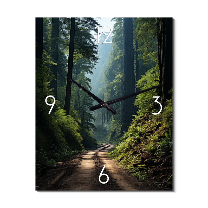Horloge murale surdimensionnée, États-Unis, Redwood National and State Park I, Grand