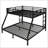 Metal Queen over King Bunk Bed