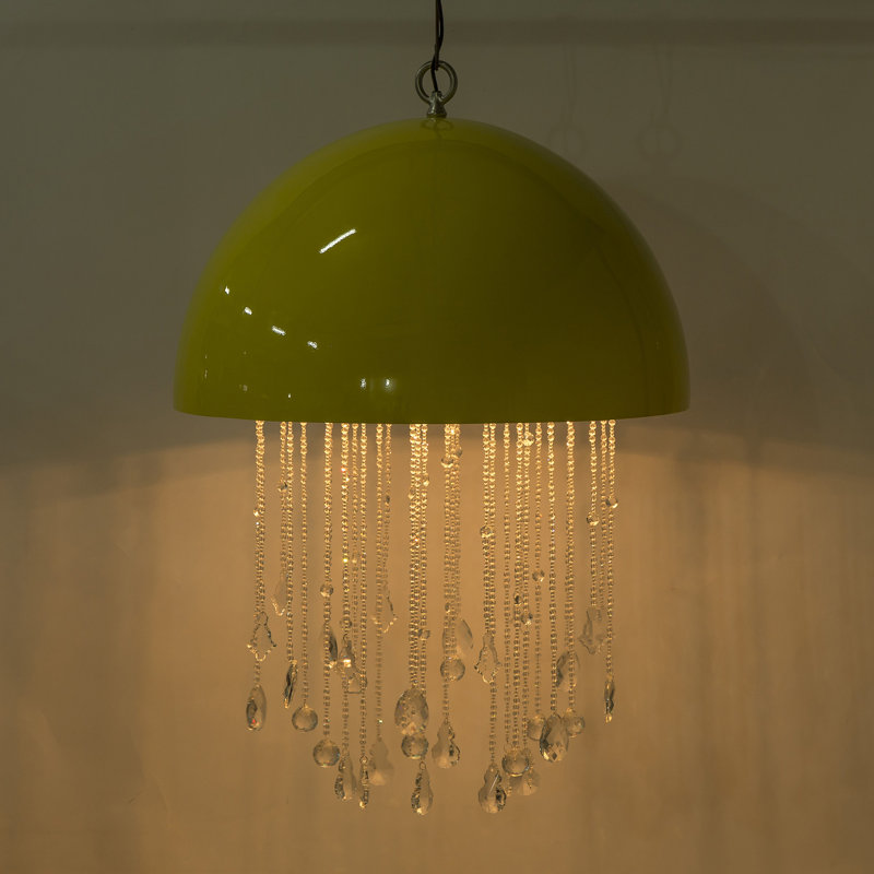 Tracey Boyd 4 - Light Pendant, 50" H x 31.5" W x 31.5" D, Yellow