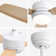 46 Inch Ceiling Fan With LED Light, Remote Control