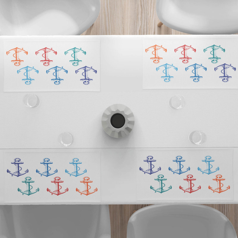 Polyester Nautical Rectangle Placemat