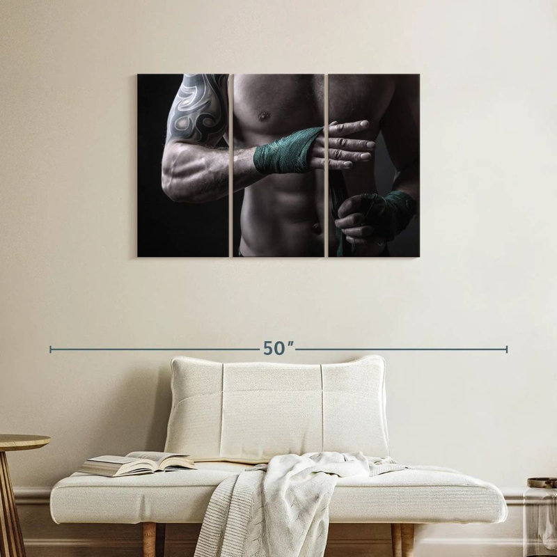 Sireci Boxing Preparation, 24" H x 38" W