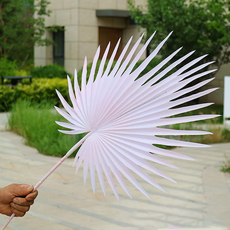 Palm Arrangement, Light Pink