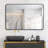 Metal Framed Rectangular Bathrrom Mirror For Wall.-175993315