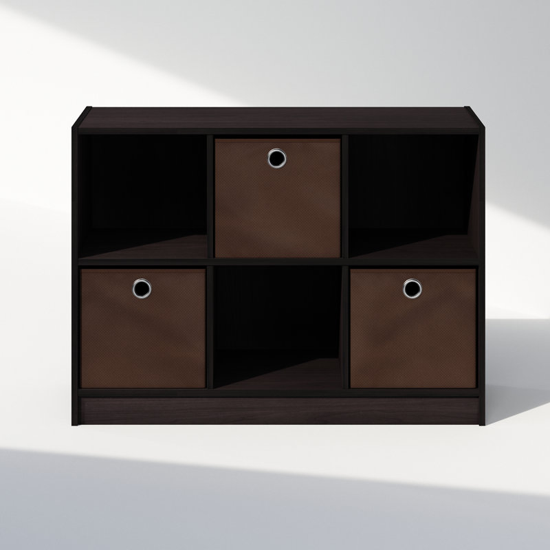 Navarion Bookcase, Dark Walnut