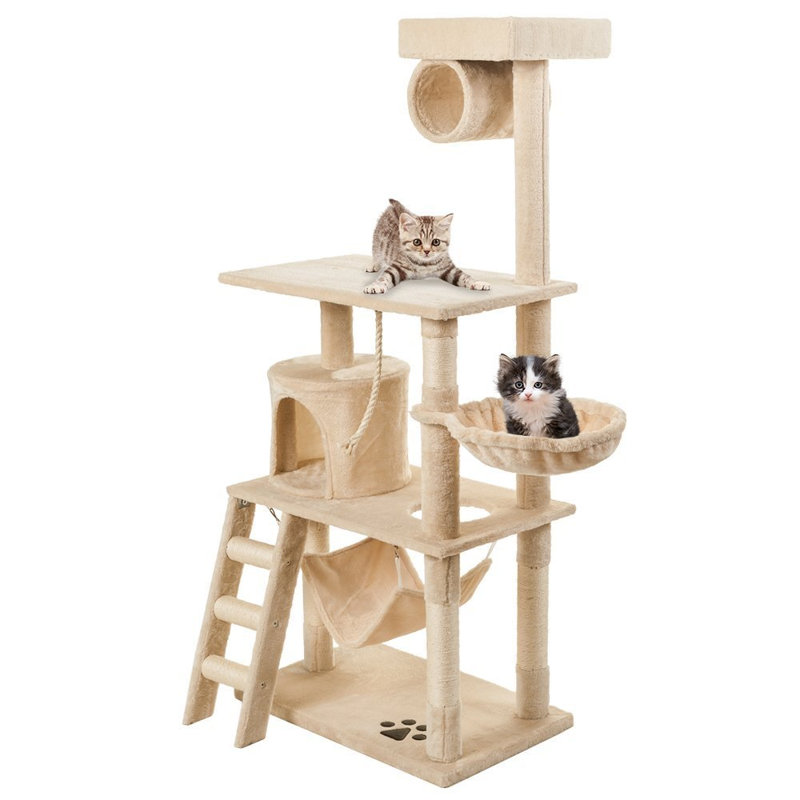 Felicia 146 cm H Cat Tree / Condo