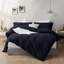  Ensemble de housse de couette réversible ultra douce en microfibre 200 TC avec taies d'oreiller-1189439589-1189439593