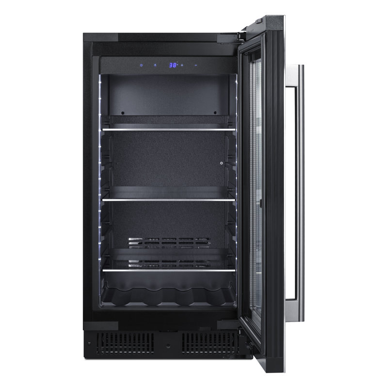 Summit Appiance 18" Wide Built-In Beverage Center, Left Handed