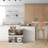Memnune 2 Stackable Storage Bins with Lids 32L-905733976