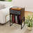 Record Player Stand Turntable Stand with Drawer & Record Holder Display Shelf-511356303