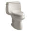 Gabrielle Comfort Height One-Piece Elongated 1.28 GPF Toilet with Aquapiston Flush Technology and Left-Hand Trip Lever-1018471134