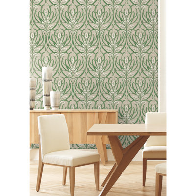 Rouleau de papier peint L 27 pi x l 27 po Calluna Arts and Crafts