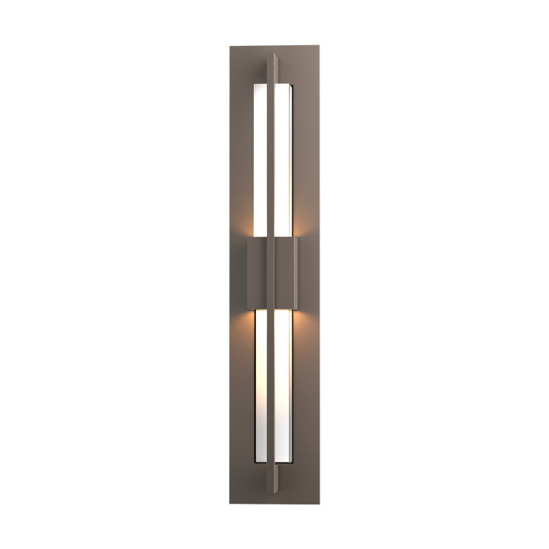 Axis LED Outdoor Flush Mount, Coastal Dark Smoke, 23.5" H x 4.6" W x 3.9" D