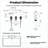 Widespread Bathroom Faucet 3 Hole, 2-Handle Bathroom Sink Faucet With Drain Assembly-120542041