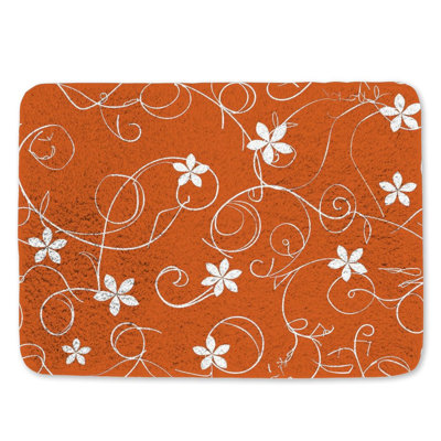 Tapis de bain abstrait