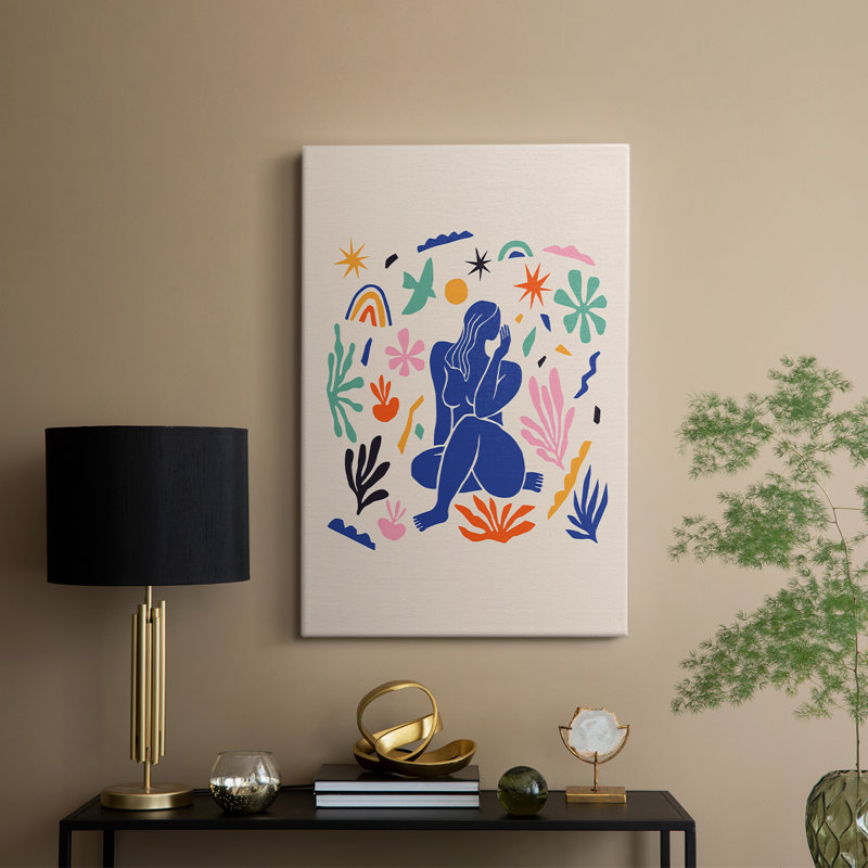 Matisse CDXLIV, reproduction encadrée - galerie Cavas, H 48 po x l 32 po