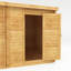 Mercia 16ft x 10ft Corner Lodge Plus Log Cabin With Side Shed-971688796