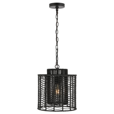 Luminaire suspendu tambour 1 lumière