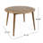 46.74" Square Wood Table, Finish, Simple Yet Elegant Design For Patio Outdoor 46.74"X46.74", And-957026736