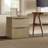 Modern Fluted 2-Drawer Nightstand-1126232591